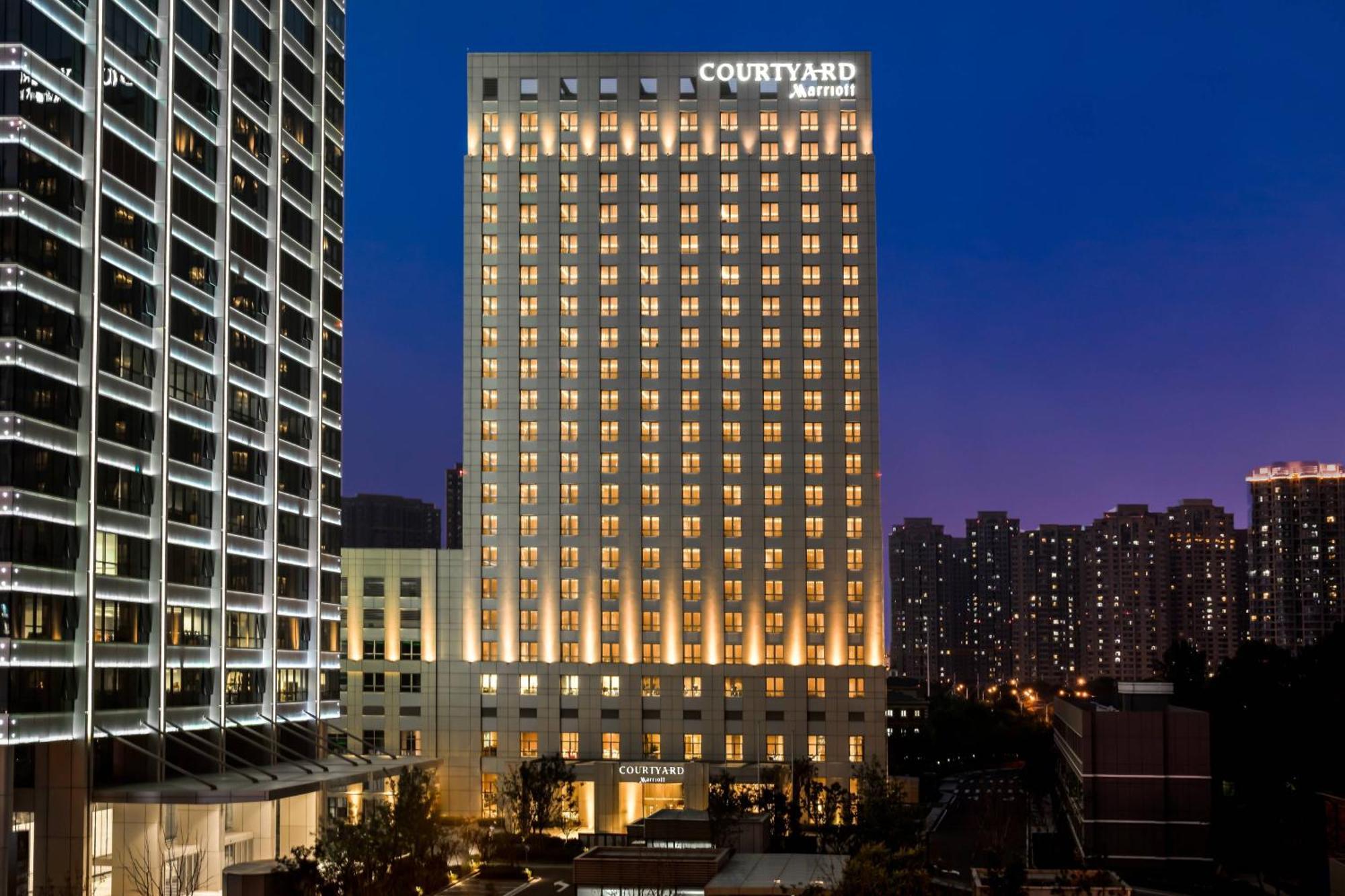 Hotel Courtyard By Marriott Tianjin Hongqiao Exterior foto